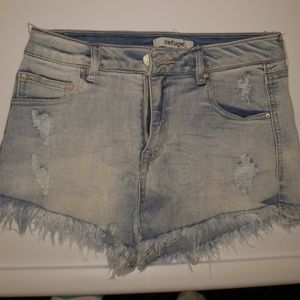 Light Jean Shorts